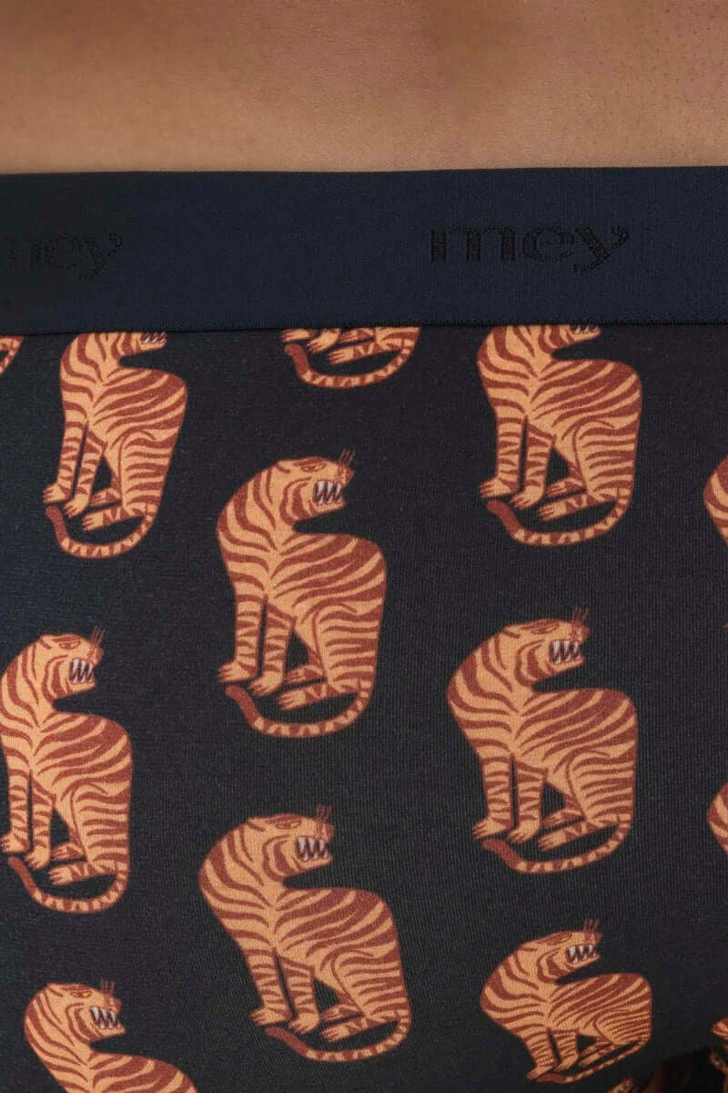 Mey Shorty  RE:THINK Tiger Heren 37284 668 yacht blue Foto 27180