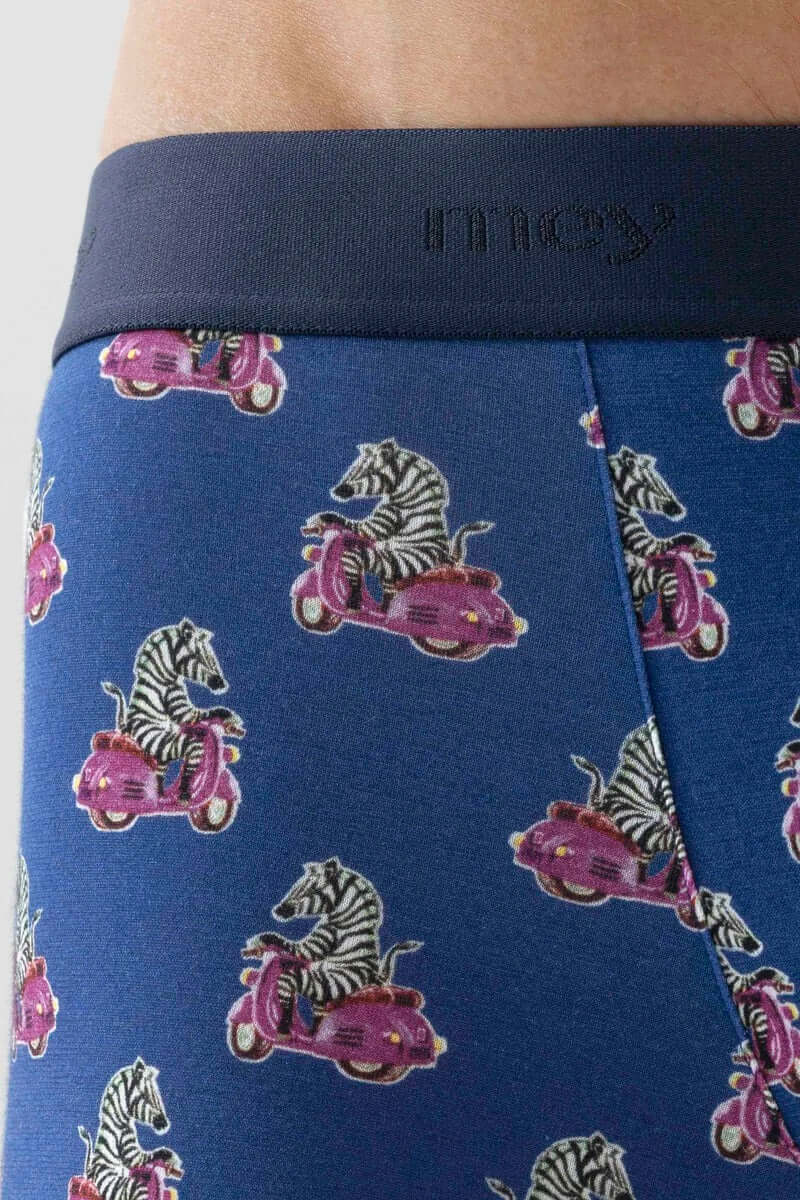 Mey Shorty  RE:THINK Zebra Heren 37279 701 blue sea Foto 27176