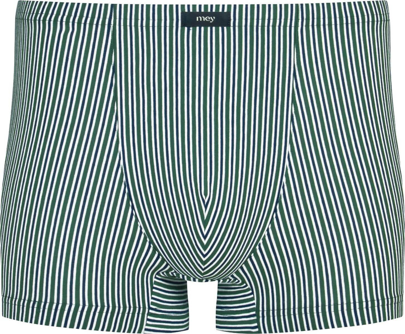 Mey Shorty Stripes Heren 37231 770 evergreen Foto 21128