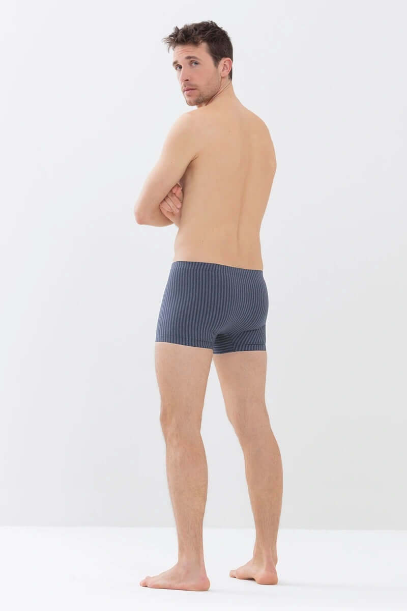 Mey Shorty Tonal Stripes Heren 37270 668 yacht blue Foto 31747
