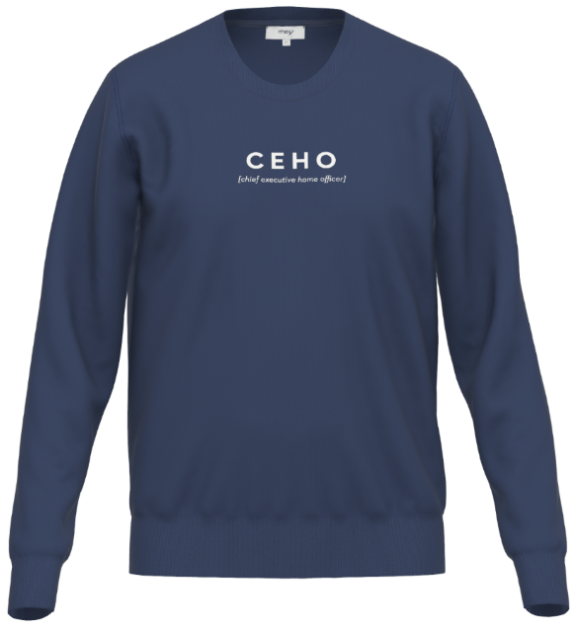 Mey Sweater Home Office Heren 30016 668 yacht blue Foto 17474