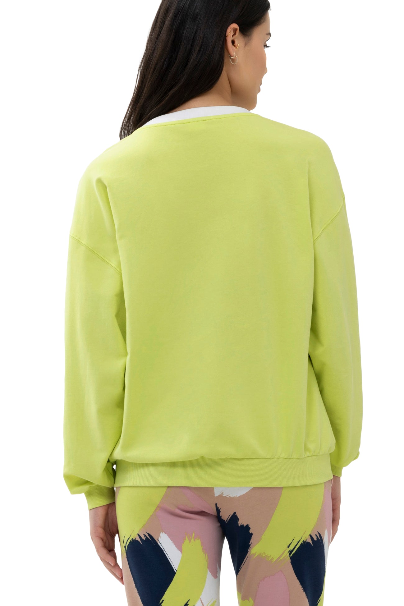 Mey Sweater Kristy Dames 17478 382 limoncello Foto 26120