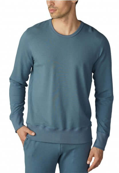 Mey Sweatshirt Enjoy Heren 23540  639 mountain blue Foto 16828