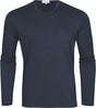 Mey T-Shirt Jefferson Lange Mouw Heren 65640 668 yacht blue Foto 16569