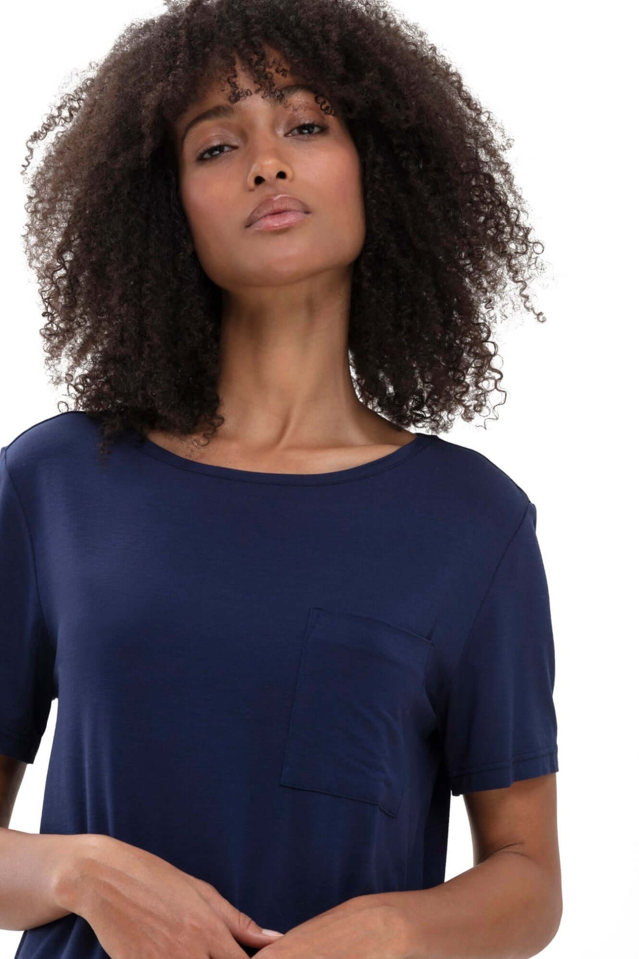 Mey T-Shirt Korte Mouw Sleepy & Easy Dames 16659 388 true blue Foto 31459