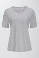 Mey T-Shirt Korte Mouw ZZZleepwear Dames 16895  437 stone grey melange Foto 17350