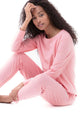 Mey T-Shirt Lange Mouw ZZZleepwear Dames 16897 428 powder pink Foto 17354