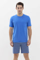 Mey Tweedelige Korte Pyjama Esbjerg Heren 33020 744 malibu blue Foto 18207