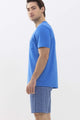 Mey Tweedelige Korte Pyjama Esbjerg Heren 33020 744 malibu blue Foto 18210