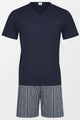 Mey Tweedelige Korte Pyjama Sonderborg Heren 33024 668 yacht blue Foto 18212