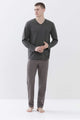 Mey Tweedelige Pyjama 4 Col Dots Heren 34033 773 stormy grey Foto 22284