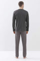 Mey Tweedelige Pyjama 4 Col Dots Heren 34033 773 stormy grey Foto 22285