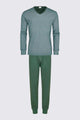 Mey Tweedelige Pyjama Mini Points Heren 34038 770 evergreen Foto 23510