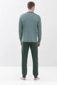Mey Tweedelige Pyjama Mini Points Heren 34038 770 evergreen Foto 23512