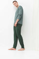 Mey Tweedelige Pyjama Mini Points Heren 34038 770 evergreen Foto 23515