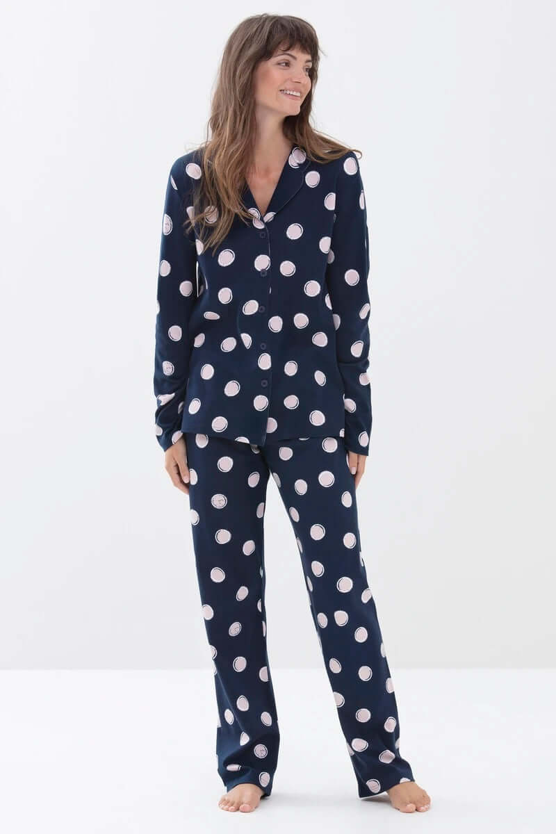 Mey Tweedelige pyjama Sabina Dames 14063  408 night blue Foto 25180
