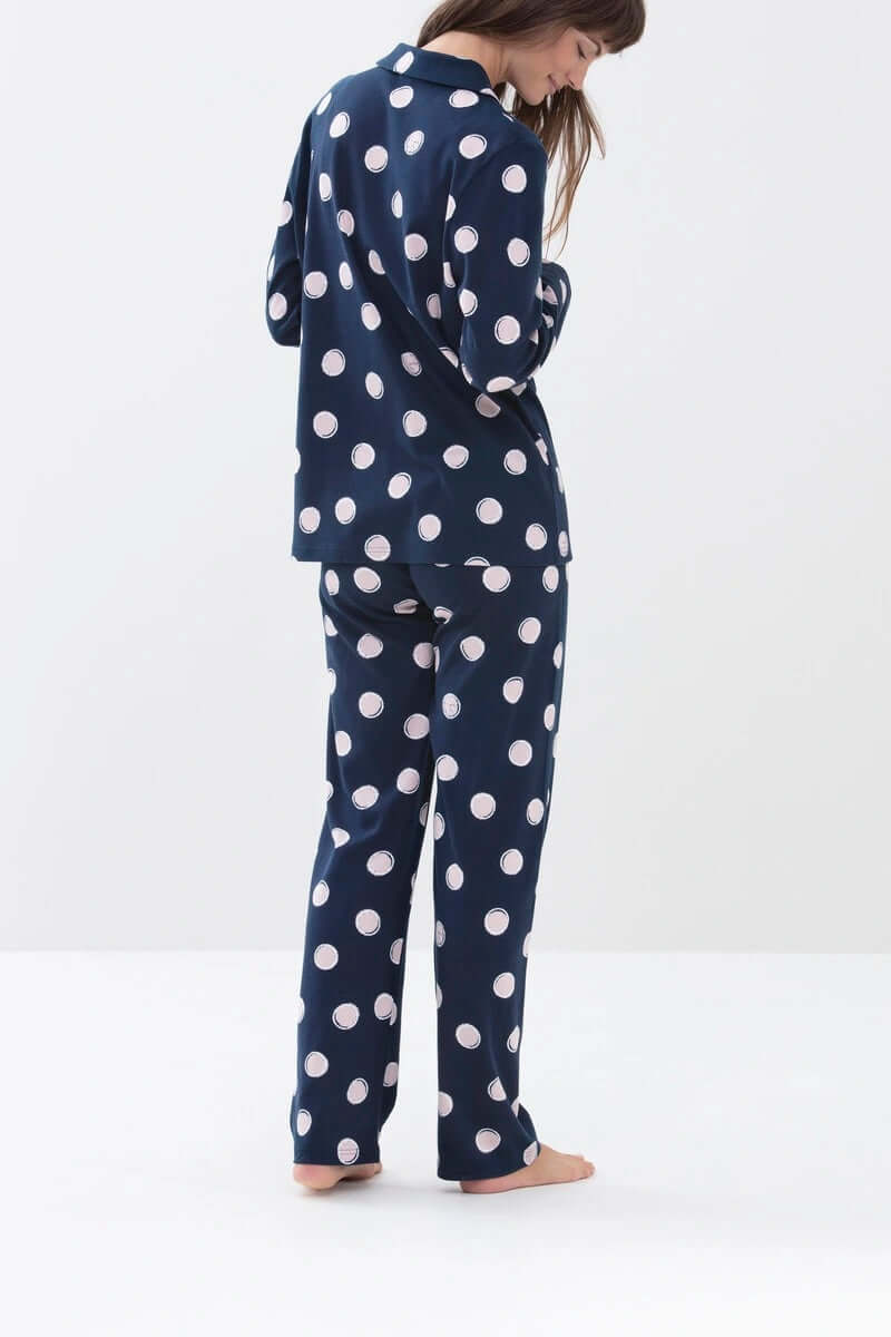 Mey Tweedelige pyjama Sabina Dames 14063  408 night blue Foto 25182