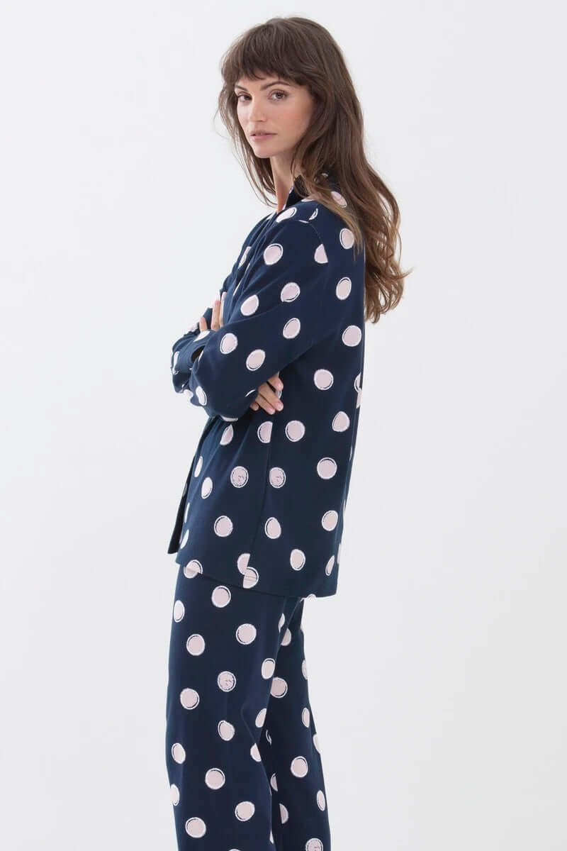 Mey Tweedelige pyjama Sabina Dames 14063  408 night blue Foto 25183