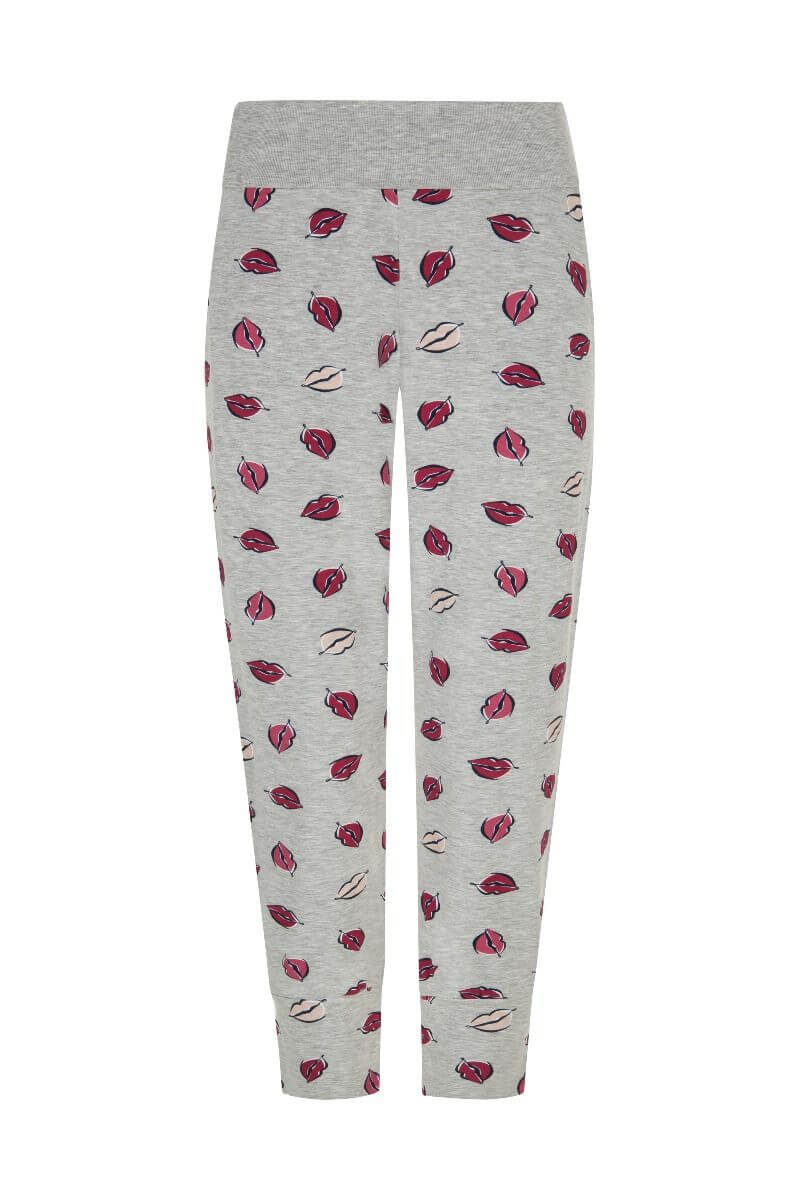 Mey Yogabroek Sleep & Easy Dames 16437 519 hellgrau melange Foto 17829