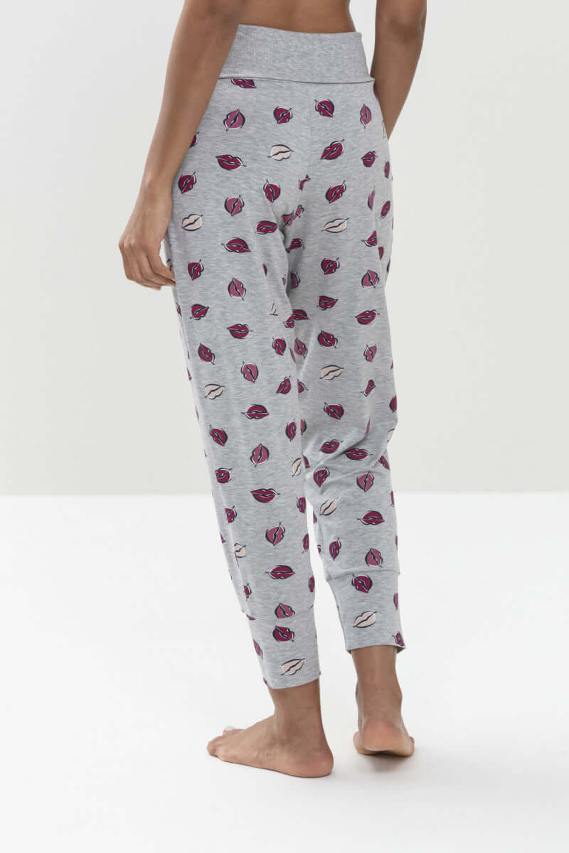 Mey Yogabroek Sleep & Easy Dames 16437 519 hellgrau melange Foto 17831