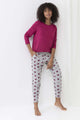 Mey Yogabroek Sleep & Easy Dames 16437 519 hellgrau melange Foto 17833