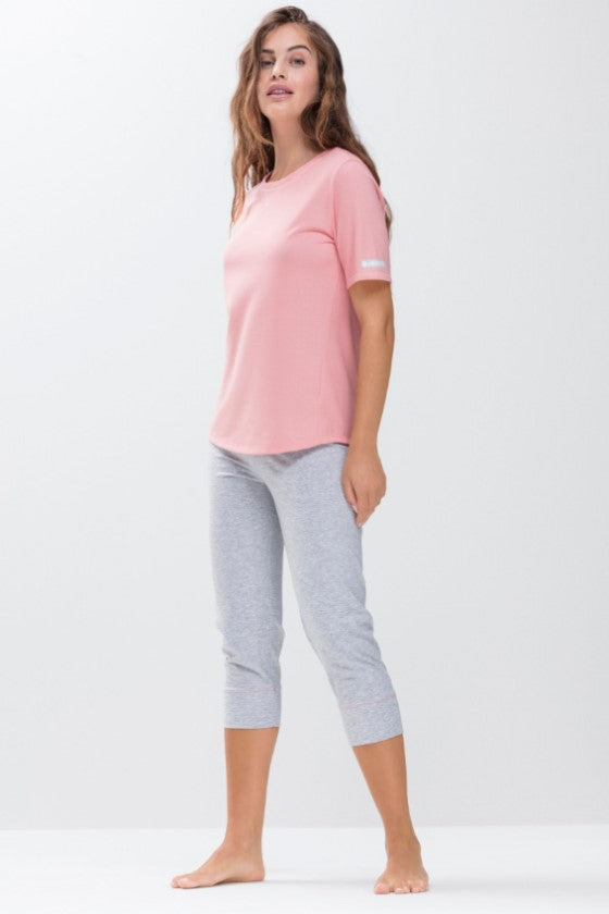 Mey ¾ Broek ZZZleepwear Dames 16803 437 stone grey melange Foto 17332