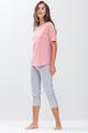 Mey ¾ Broek ZZZleepwear Dames 16803 437 stone grey melange Foto 17333
