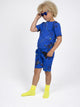 SNURK Blue Parrot T-shirt Kids Foto 30376