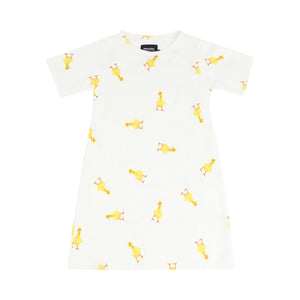 SNURK Duckies T-shirt Dress Kinderen Foto 30338