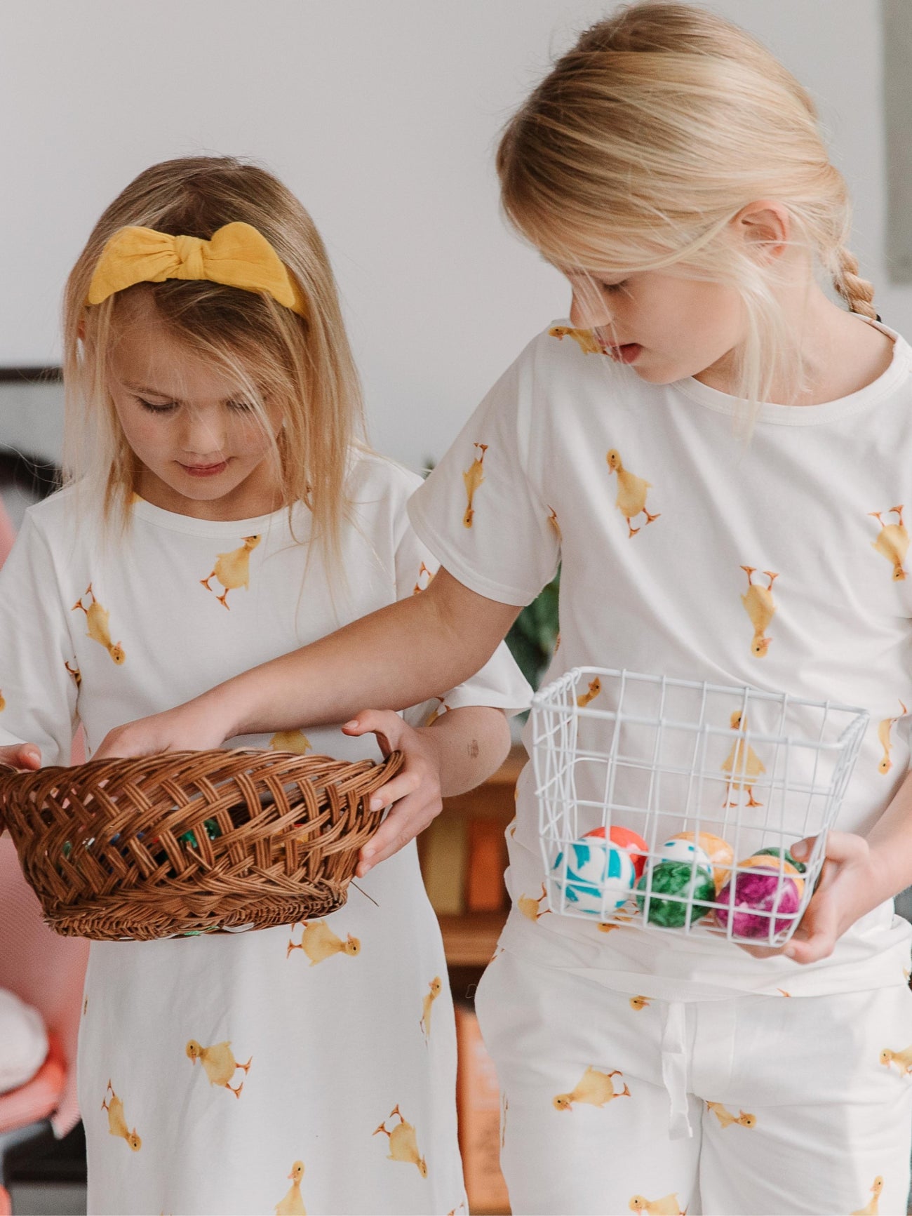 SNURK Duckies T-shirt Dress Kinderen Foto 30342