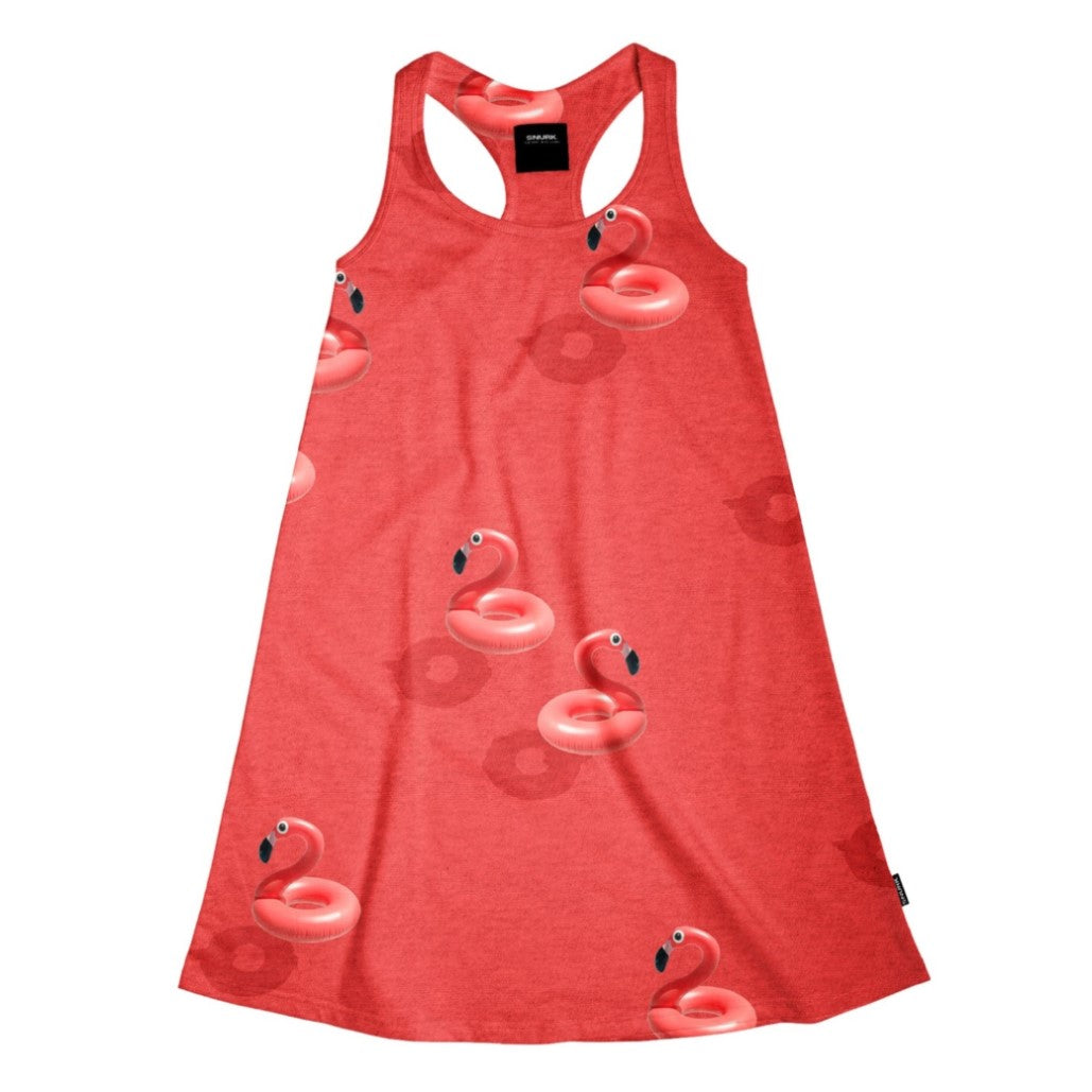 SNURK Floating Flamingo Tank Dress Kids Foto 19058