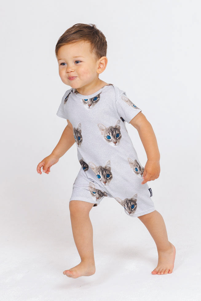 SNURK Ollie Cat Jumpsuit Baby Foto 30332