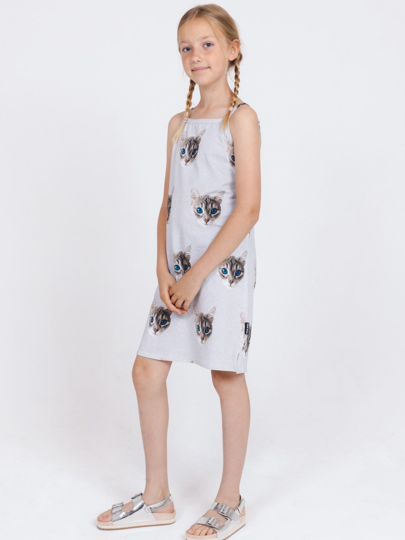 SNURK Ollie Cat Strap Dress Kids Foto 30334