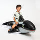 SNURK Orca Green Short Kids Foto 17873