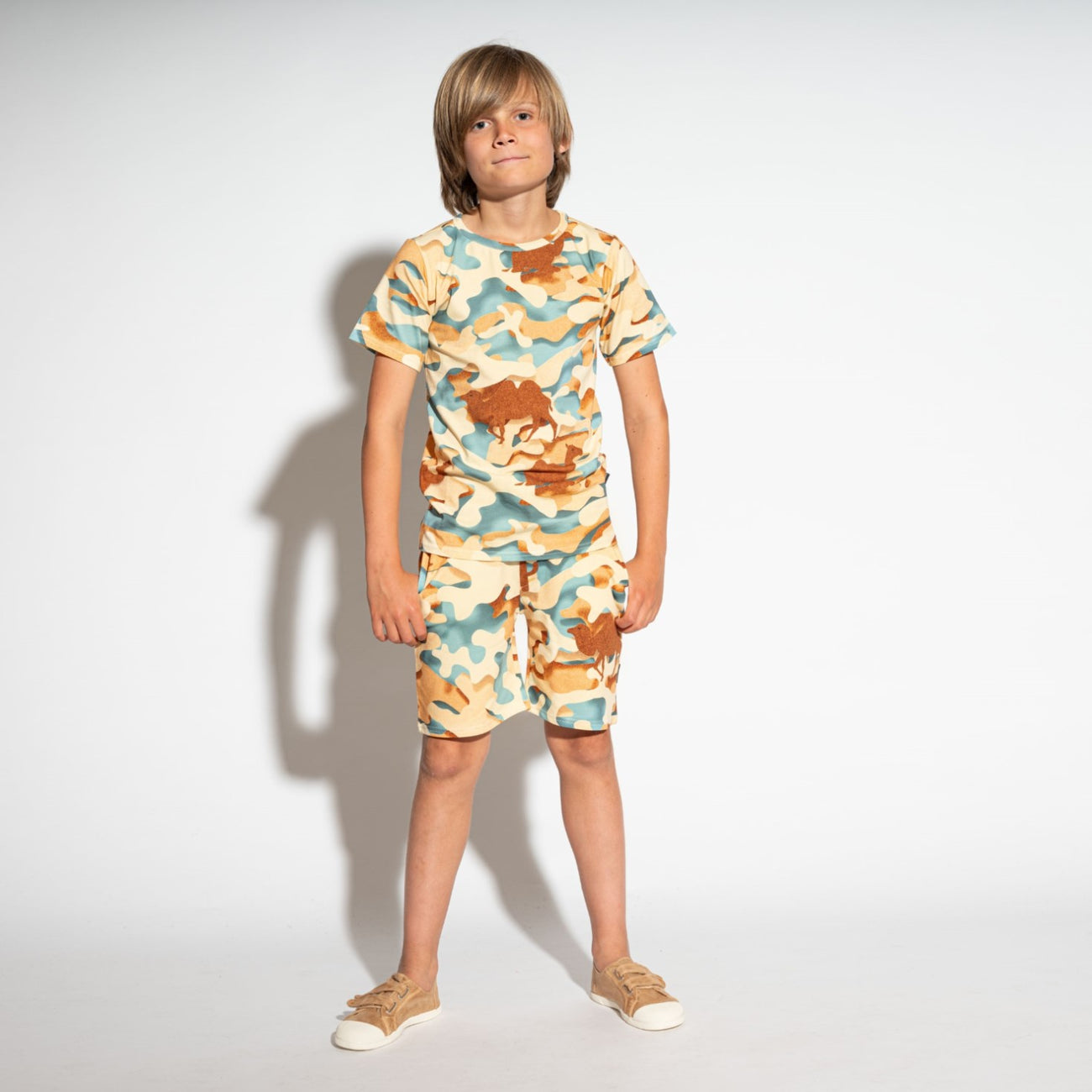 SNURK Paper Desert Shorts Kids Foto 8450