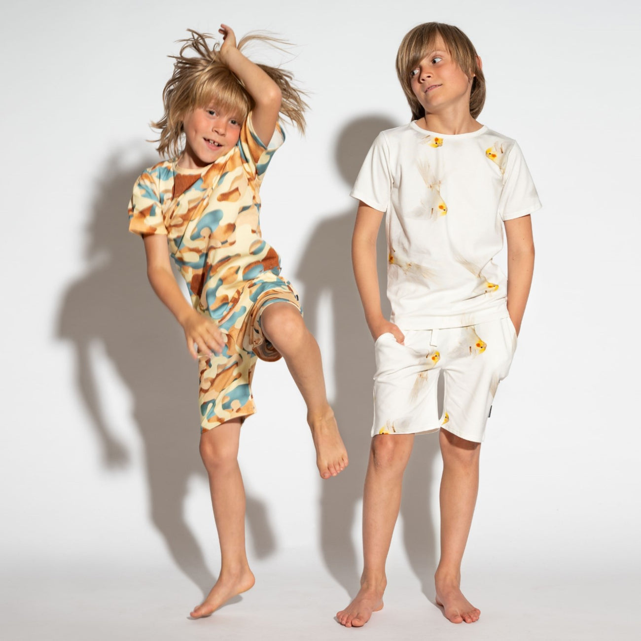 SNURK Paper Desert Shorts Kids Foto 8451