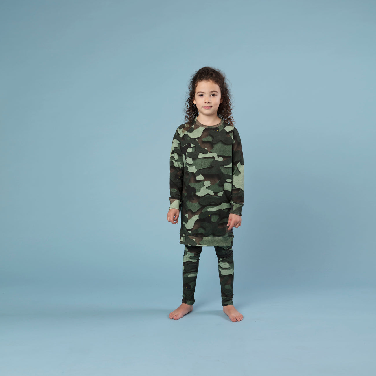 SNURK Paper Jungle Sweater Dress Kids Foto 6902