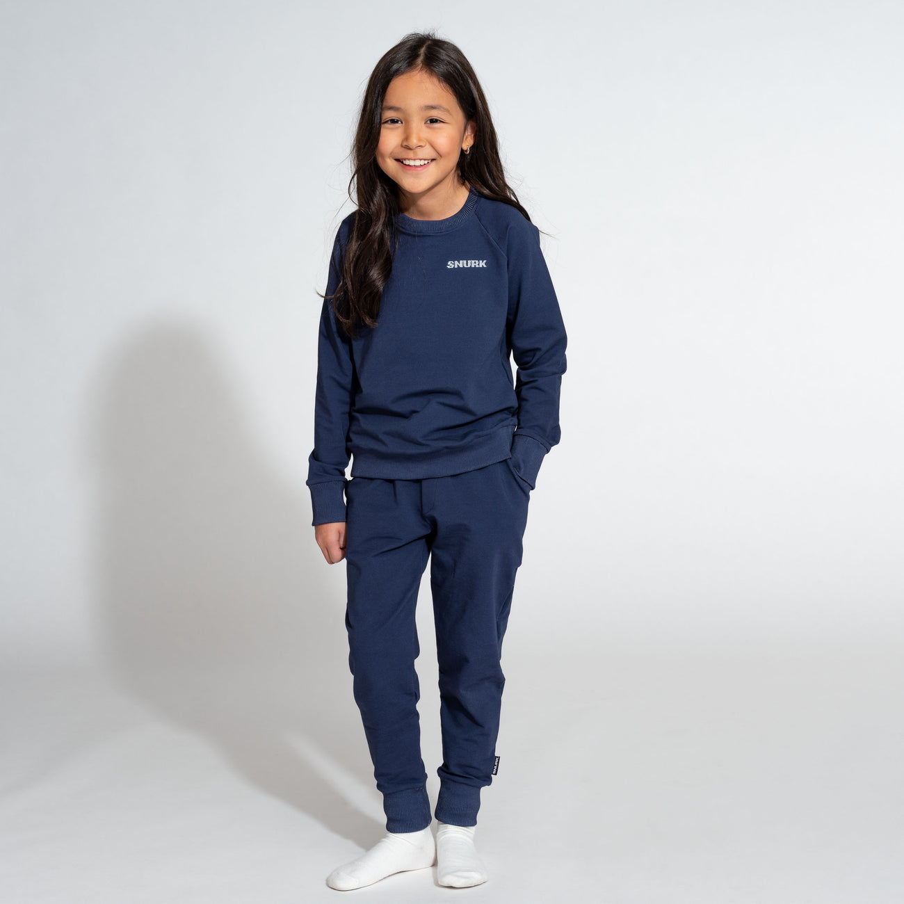 SNURK Uni Navy Broek Kinderen Foto 22970