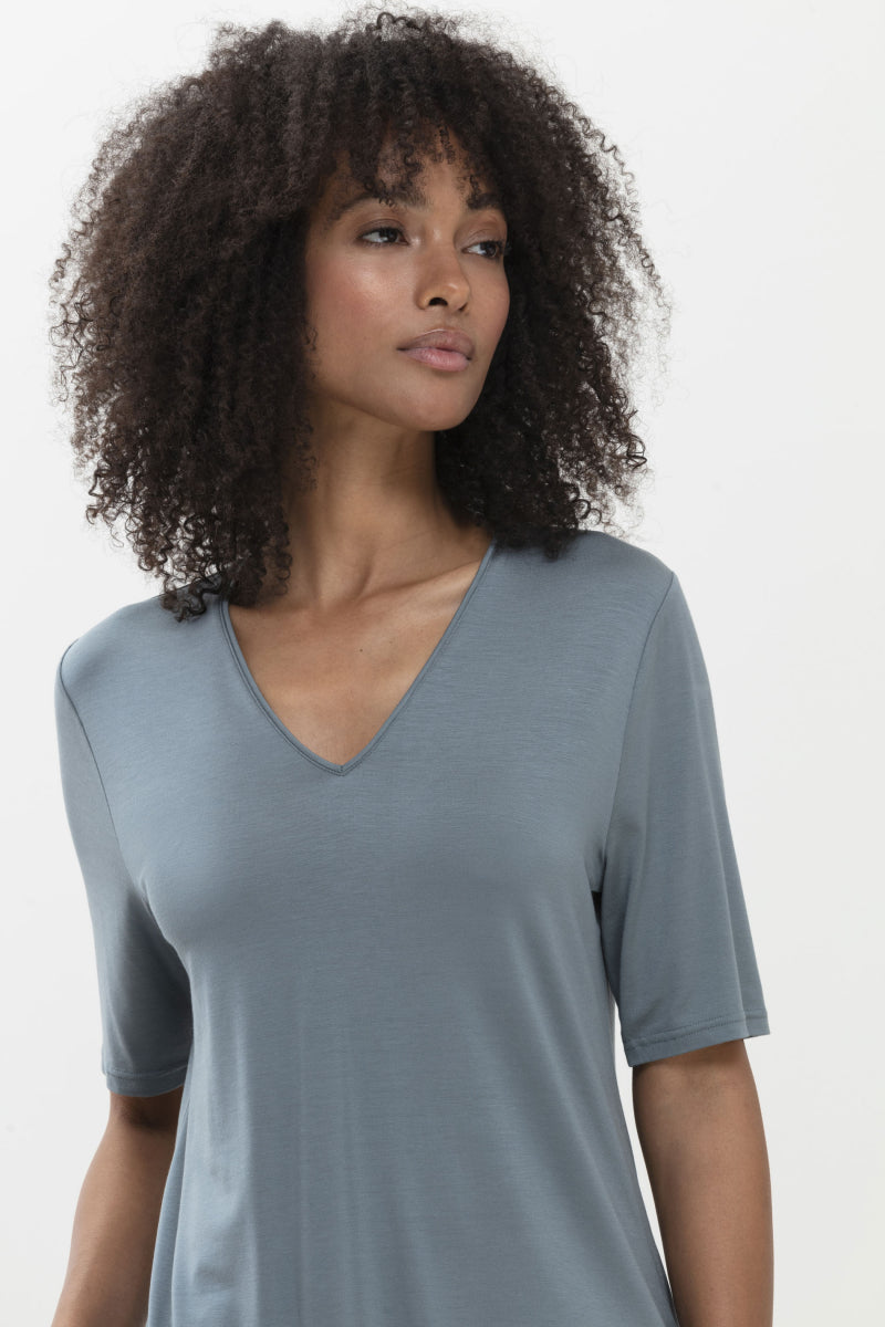 Shirtje korte Mouw Lovestory Alena Dames 16216 15 venice blue Foto 19185